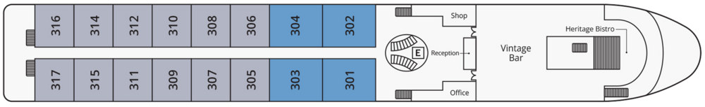 UNIWORLD Boutique River Cruises S.S. São Rafael Azores Deck.png